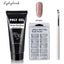 Kit de Poly Gel pour Nail Art Français avec Pinceau UV et Conseils d'Ongles