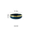 Elegant Blue Porcelain Dinner Plates