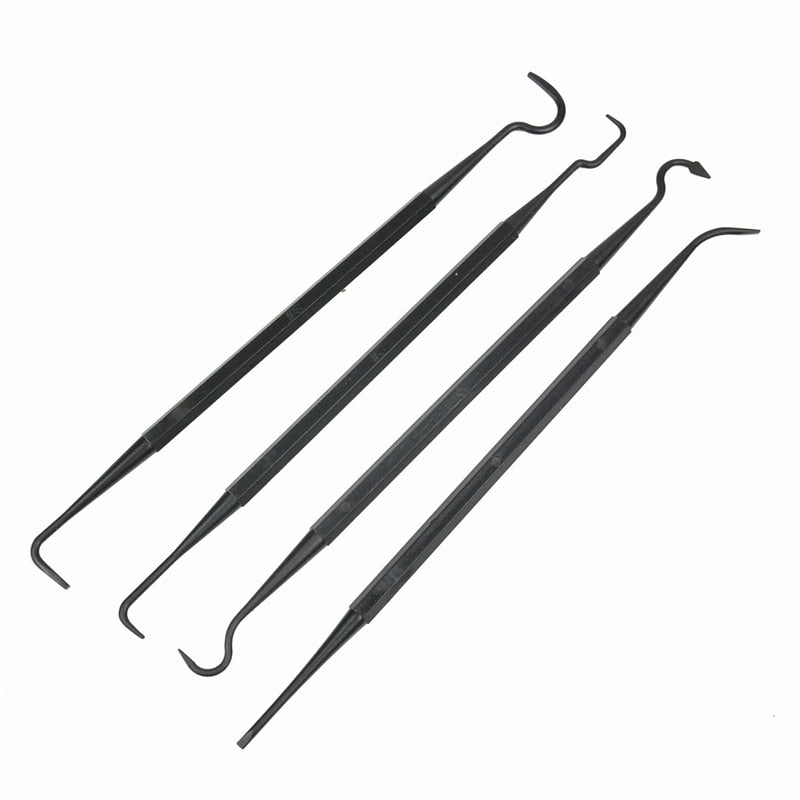 7pcs/Set 3pcs Steel Wire Brush + 4pcs Nylon Pick Set Universal Gun Hunting Cleaning Kit Tactical Rifle Pistol Gun Cleaning Tool - Korvel