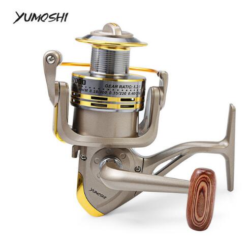 YUMOSHI 8 BB Fish ratio 5.1:1 1000-7000 Series Spinning Fishing Reel Crank Handle Carp Steering - Korvel