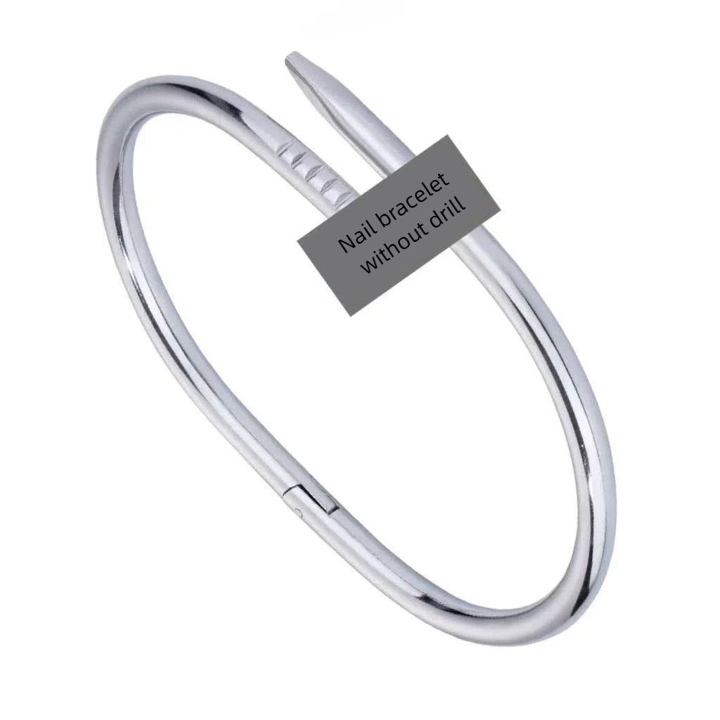Bracelet en acier titane élégant pour femmes