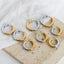 18K Gold-Plated Huggie Earrings - Korvel