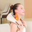USB-C Rechargeable Kneading Massage Hot Compress Shiatsu Back Shoulder Neck Massager for Pain Relief - Korvel