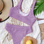 Scoop Neck Wide Strap Two-Piece Swim Set - Korvel