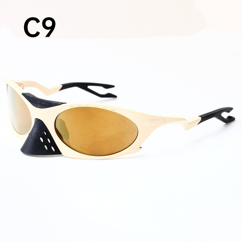 2025 Men's Outdoor Sunglasses: Y2K Cycling/Driving, Polarized, Windproof, INS Trendy - Korvel