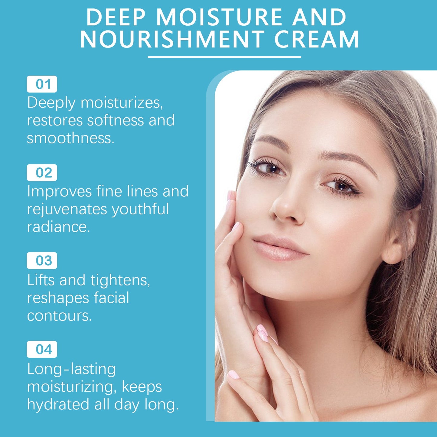 Premium Collagen Moisturizing Cream for Daily Facial Care