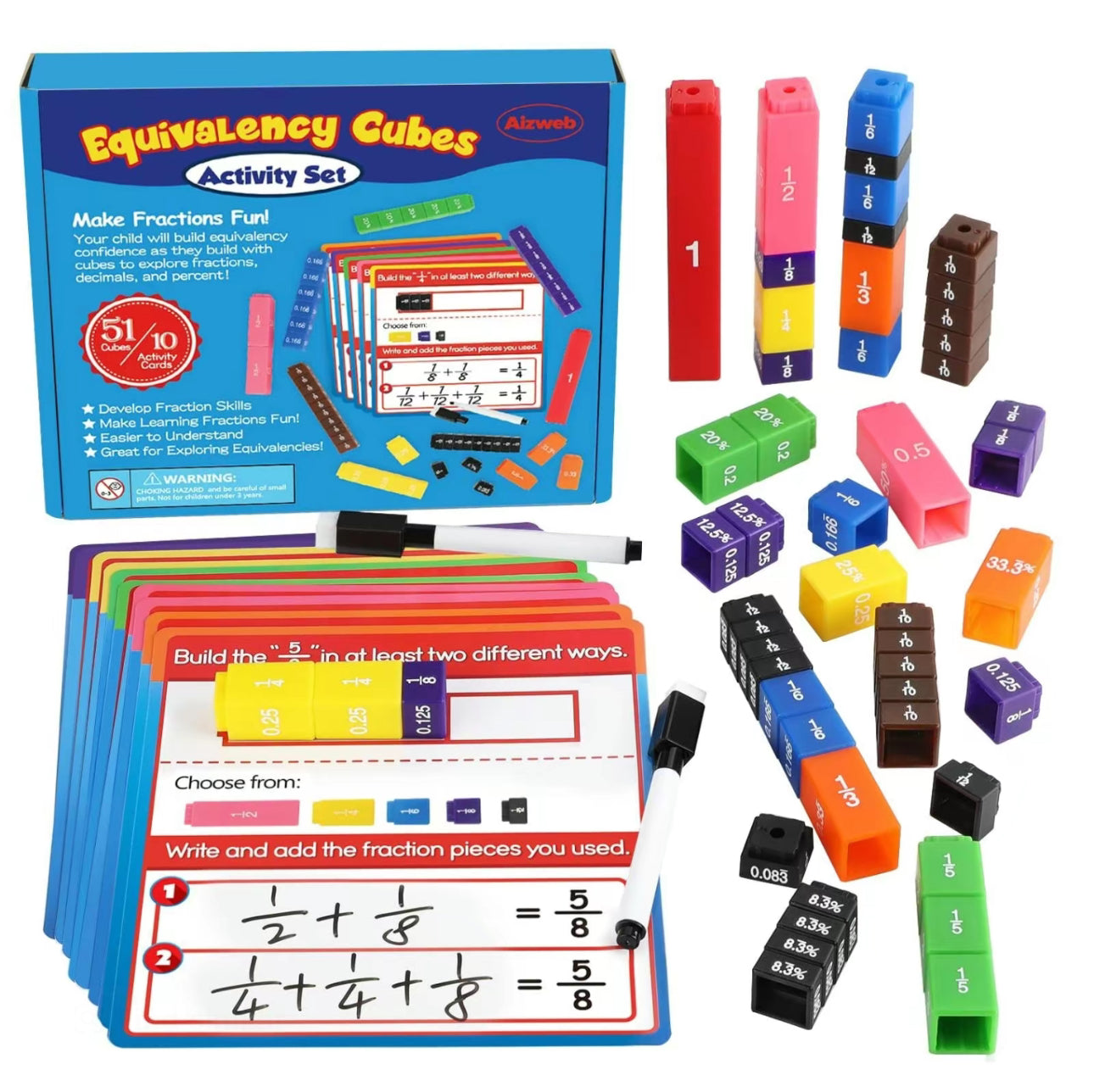 FractionMaster Cube Set - Korvel