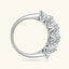 3.6 Carat Moissanite 925 Sterling Silver Ring - Korvel