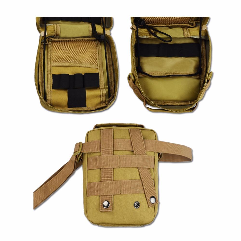 Black Hawk Commandos Compact MOLLE Medical Utility bag EMT Pouch MOLLE Ifak First Aid Utility Pouch camouflage pack - Korvel