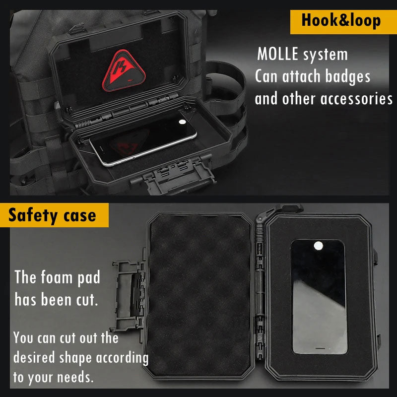 Tactical Waterproof Case for Paintball Gear