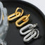 Pendientes Colgantes de Acero de Titanio Elegantes