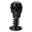 Support Oculaire Noir Backbone - Sculpture de Bureau Élégante