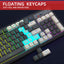 Premium RGB Wireless Gaming Keyboard with Dual-Color Keycaps