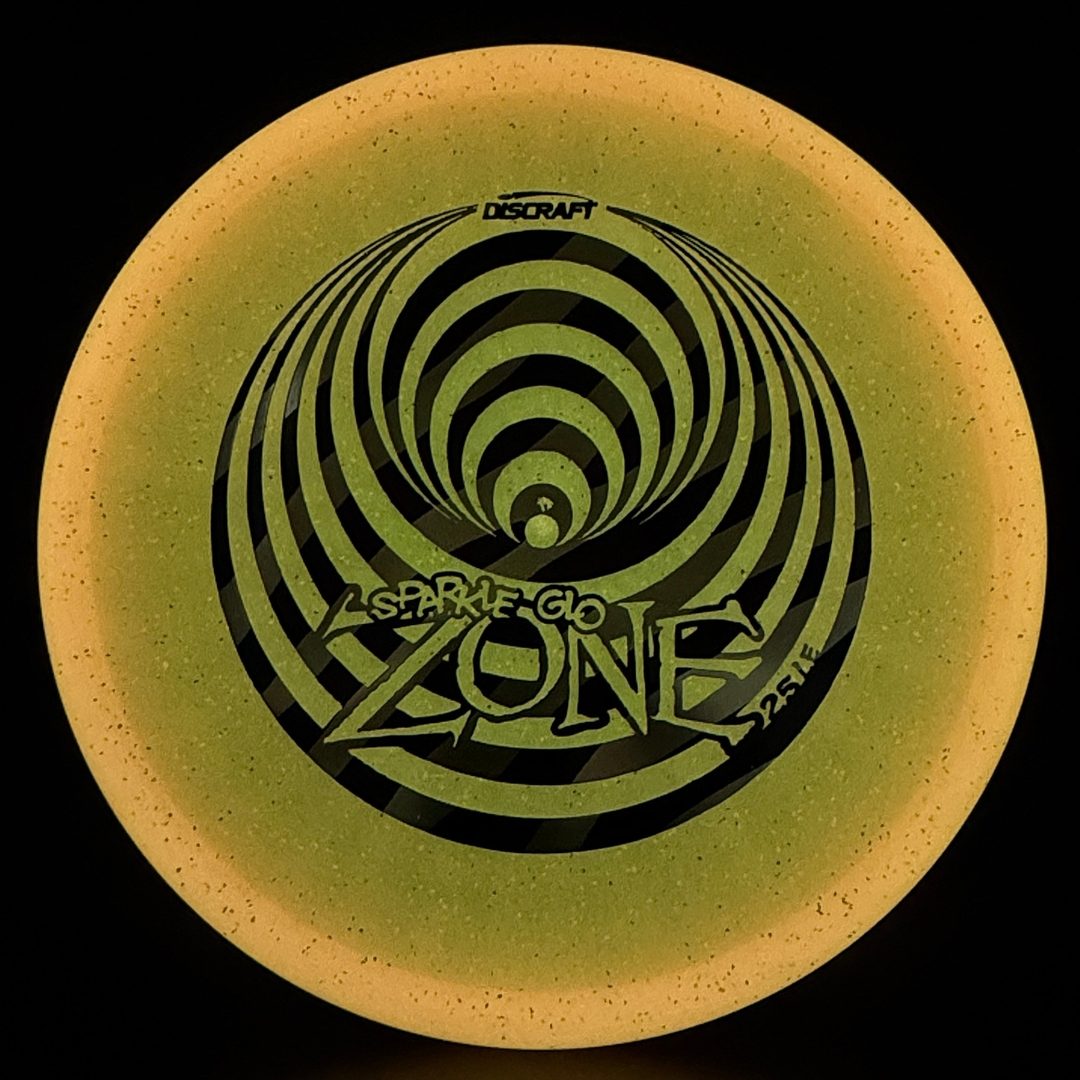 Z Glo Sparkle Zone - Ledgestone 2025 S3 Putter de Disc Golf