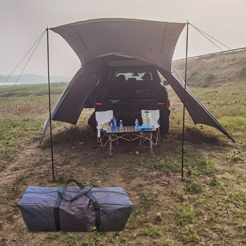 Large Multifunctional Outdoor Zipper Tents for Camping - Water - Repellent, Rainproof, Sunscreen, for Multiple People - Korvel