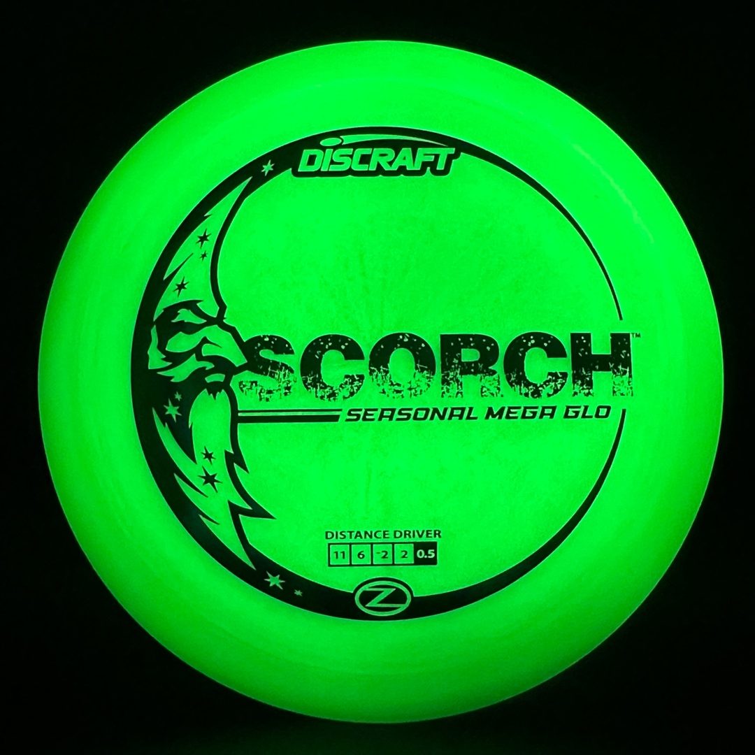 Discraft Mega Glo Scorch - Disco de Golf de Temporada