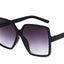 Higody Fashion Women Oversize Sunglasses Gradient Plastic Brand Designer Female Sun Glasses UV400 lentes - Korvel