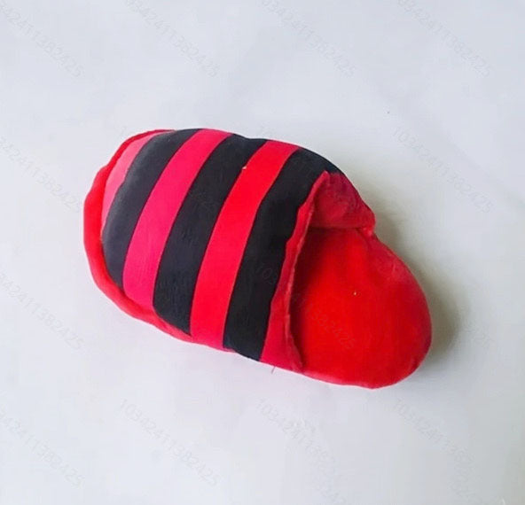 Plush Toy Pet Cat Dog Simulation Sound Comfort Anti-Depression Exercise Intellectual Vent Interactive Training Slipper - Korvel