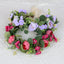 Elegant Flower Garland Hair Wreath for Special Occasions