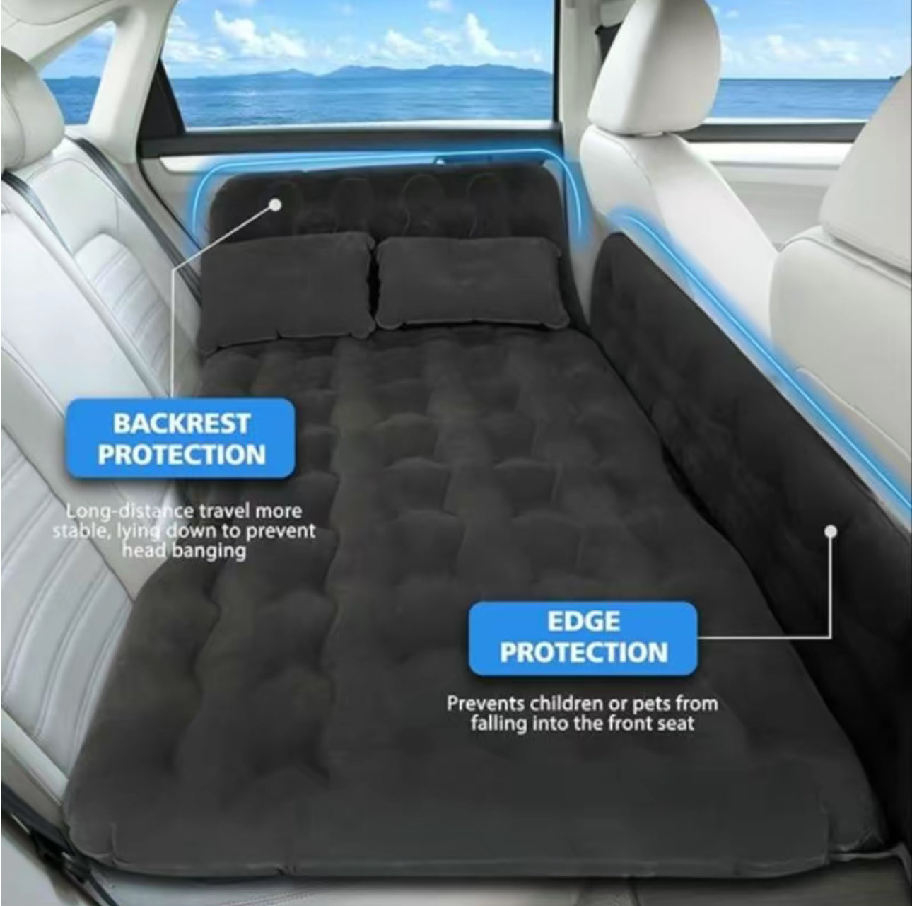 RoadNest Inflatable Car Bed - Korvel