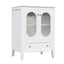 Meuble de salle de bain blanc de 24" avec lavabo et rangement