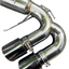SPDZ1 Ultra Edition X-Pipe Exhaust System for Corvette C8 Stingray (AFM/NPP) - Korvel