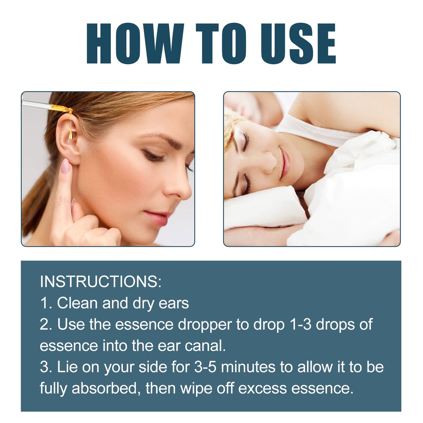 Ear Care Serum, Ear Massage To Relieve Earache Tinnitus Ear Tinnitus Ear Discomfort Detailer - Korvel