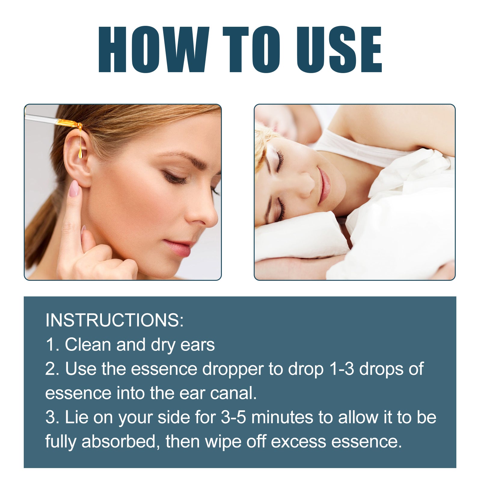 Ear Care Serum, Ear Massage To Relieve Earache Tinnitus Ear Tinnitus Ear Discomfort Detailer - Korvel