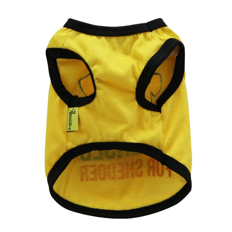 Chaleco Ligero de Verano para Perros y Gatos Pequeños