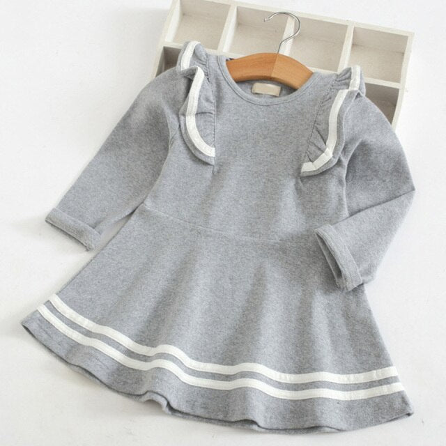 Bear Leader Girls Dress Pentagram Princess Dress Brand Girls Clothes Children Clothing European and American Style Girls Dresses - Korvel