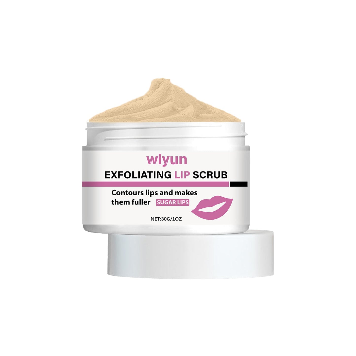 Gentle Exfoliating Lip Scrub for Hydration and Softness