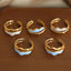 18K Gold-Plated Open Ring - Korvel