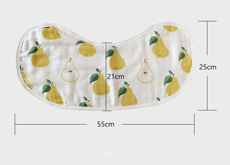 Comfortable Baby bibs Feeding Smock Burp Cloths Slabbetjes Fashionable Bandana Bibs For Babies Drooling Towel Scarf Baby Stuff - Korvel