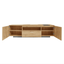 70 inch modern TV stand with 3 cabinets and drawers, entertainment center can accommodate TVs under 80 inches - Korvel