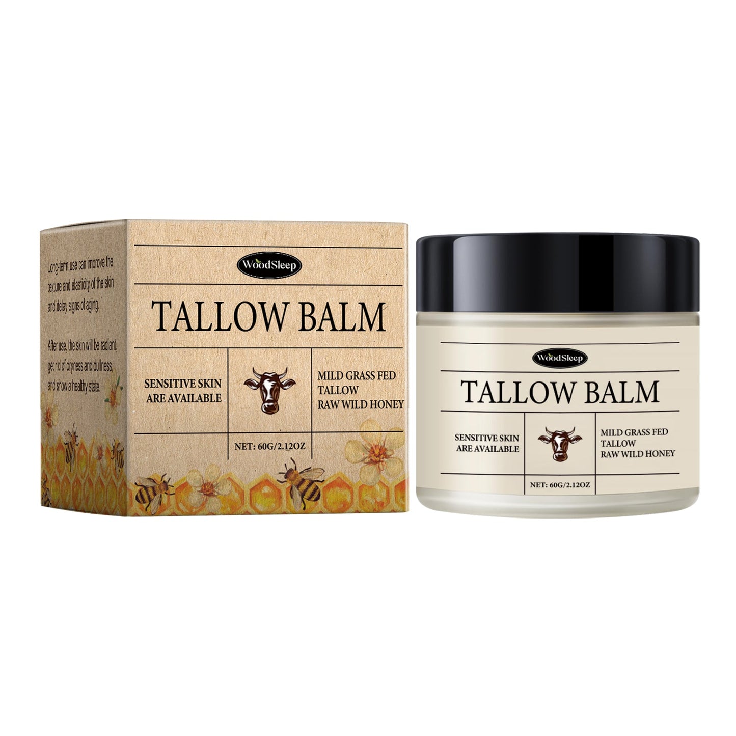 Woodsleep Honey Moisturizer - Gentle Hydrating Cream