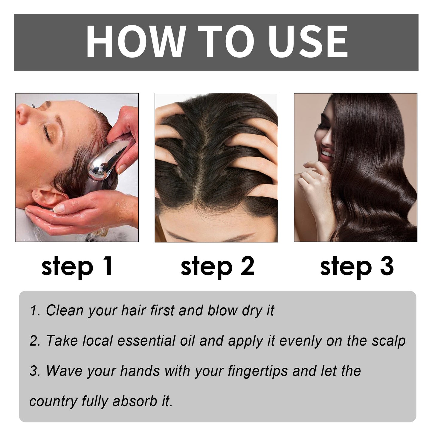 Old Ginger Hair Care Essence Oil, Moisturize Hair Roots Repair Frizzy Knot Supple Strong Thick Hair - Korvel