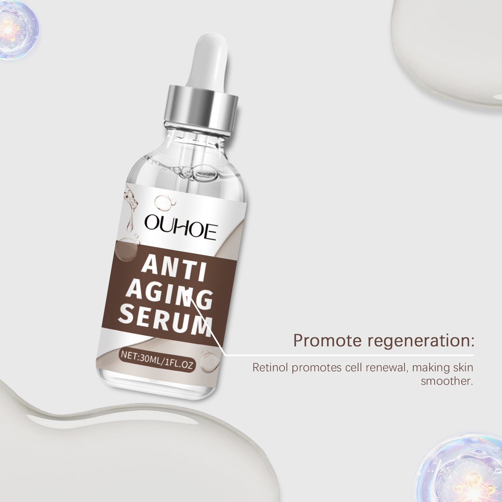 Facial Skin Care Essence, Gentle Moisturizing, Moisturizing, Light And Nourishing Facial Essence - Korvel