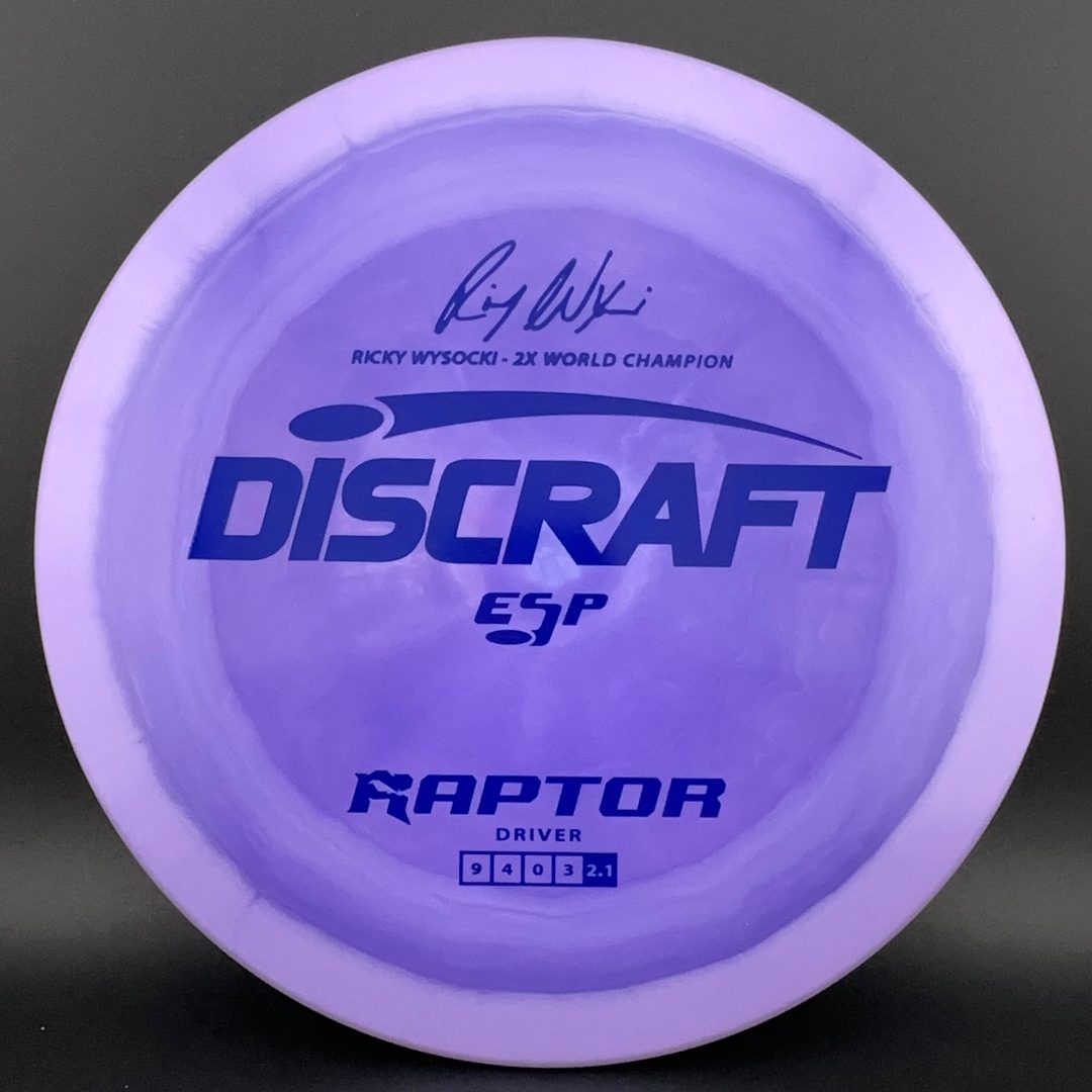 ESP Raptor - Ricky Wysocki Signature Series Disc Golf Disc