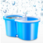 Rotating Mop Bucket Good God Mop Hand Pressure Dual Drive Automatically Mop Mop Bucket Household Mop Stainless Steel Mop - Korvel