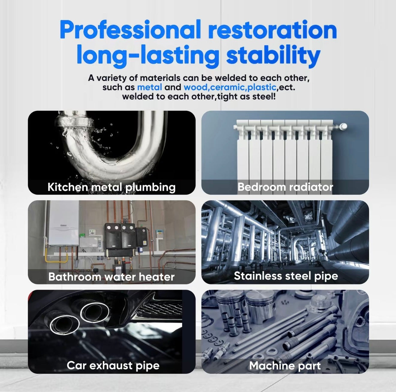 LiquidForge Metal Repair Glue - High-Performance Adhesive
