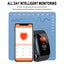 Bracelet Intelligent Premium avec Affichage Météo et Suivi d'Activité