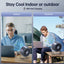 Ventilateur de bureau TurboCool - Performance de refroidissement silencieuse