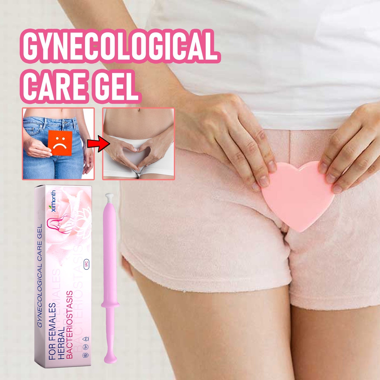 Gynecological Care Gel, A Woman's Body Clean Moist Odor To Alleviate Discomfort Care Gel - Korvel