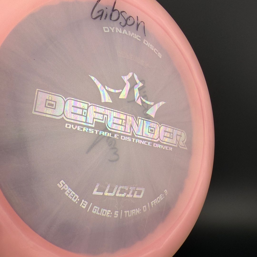 Lucid Defender - Pearly Pink Driver Disc (Used)
