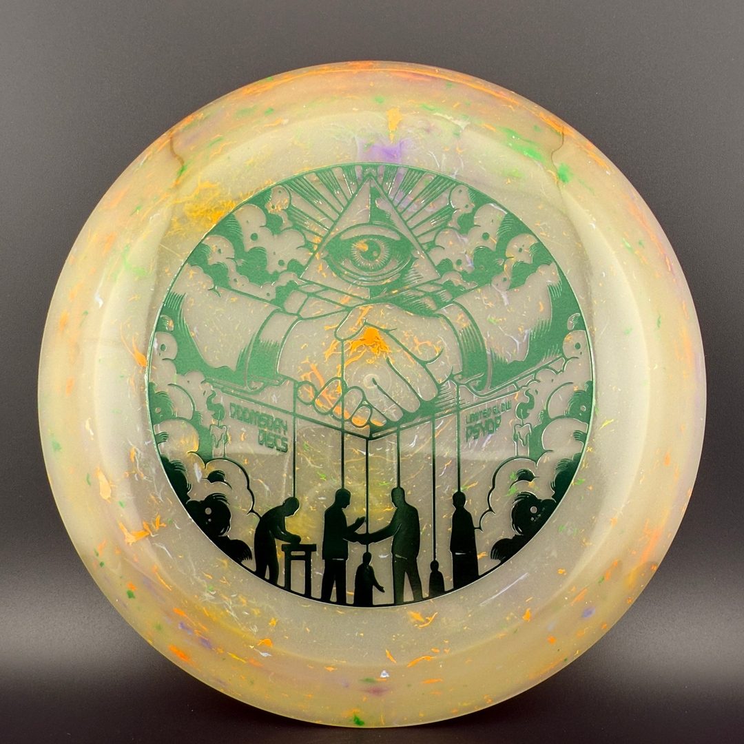 Glow Retina Psyop - Edición Infeccion Disc Golf Driver