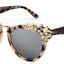 Fashion Luxury Rhinestone Cat Eye Sunglasses Women Brand Designer Mirror Lens Eyewear Men Sun Glasses Shades UV400 Oculos - Korvel