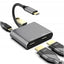 Type-C hub to dual HDMI PD USB3.0 hub for mobile phones, laptops, and multi port docking stations - Korvel