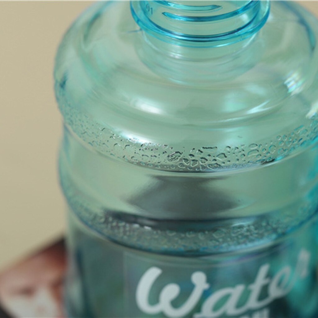 650ml Larg Size Sports Water Bottle Portable Plastic Spray Bottle Leakproof Travel Cup - Korvel