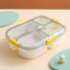 Fashion cartoon cute four-grid microwaveable lunch box bento box lunch box - Korvel
