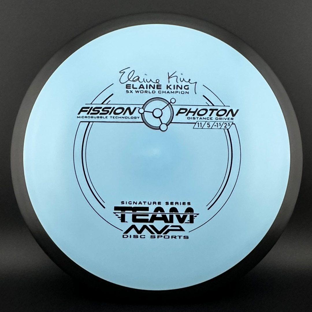 Fission Photon - Disco de Golf Firmado por Elaine King